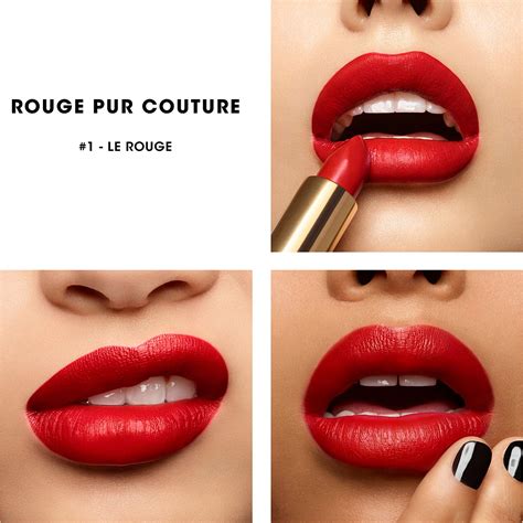 ysl 340|Rouge Pur Couture Satin Lipstick Collection .